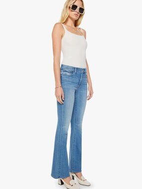 MOTHER The Weekender Layover Flare Bootcut Jeans